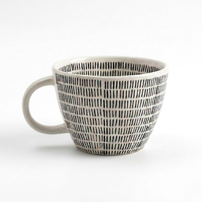 Retro Irregular Ceramic Mug