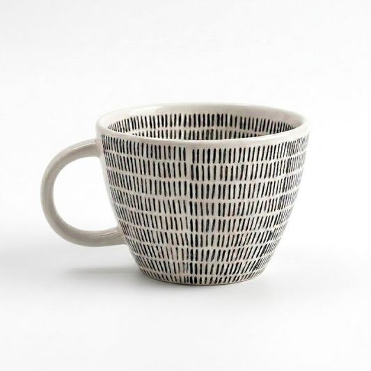 Retro Irregular Ceramic Mug